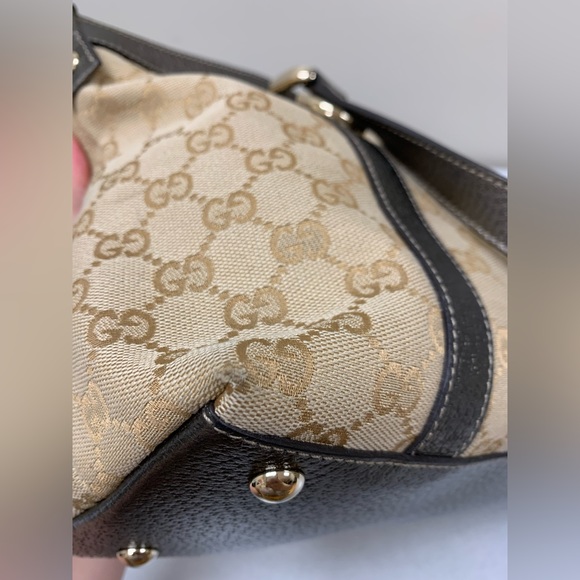 Sold🌹AUTHENTIC Gucci Canvas Abbey Tote🌹🌹 - Picture 13 of 16